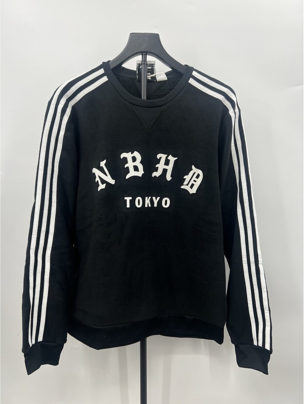 NWT Adidas Originals by NEIGHBORHOOD Crew Neck Sweatshirt Color Black Sz S